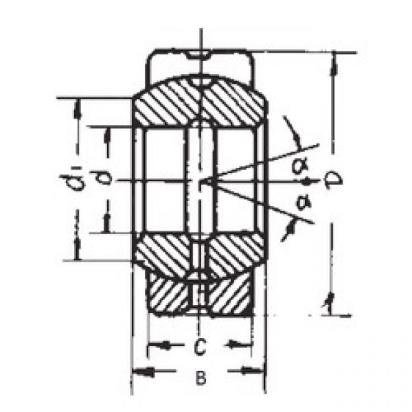 FBJ GEG180ES plain bearings #2 image