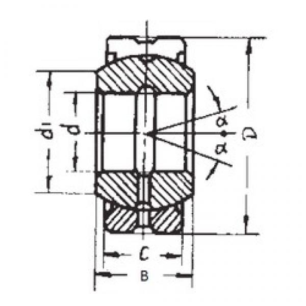 FBJ GE110ES-2RS plain bearings #2 image