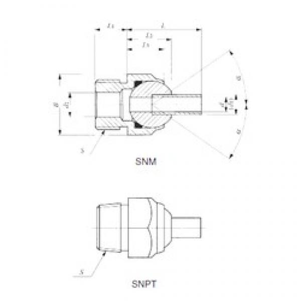 IKO SNM 20-30 plain bearings #3 image