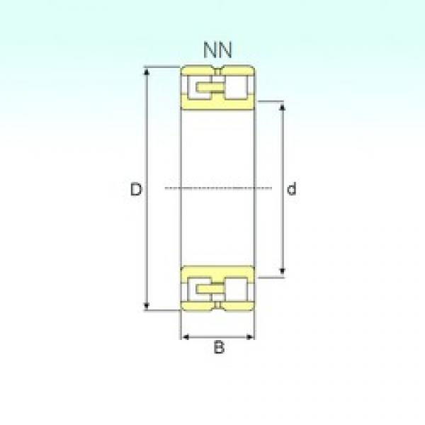 ISB NN 3010 TN/SP cylindrical roller bearings #3 image