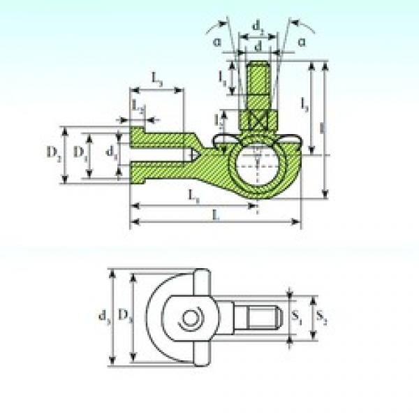 ISB SQ 12 C RS plain bearings #3 image