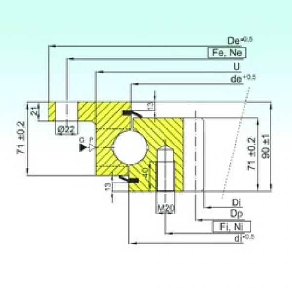 ISB ZBL.30.1355.200-1SPTN thrust ball bearings #3 image