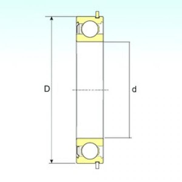 ISB 6206-ZNR deep groove ball bearings #3 image