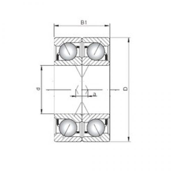 ISO 7000 BDF angular contact ball bearings #3 image