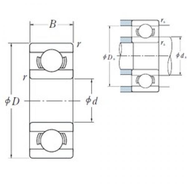 ISO R6 deep groove ball bearings #3 image