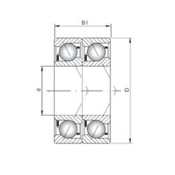ISO 7011 BDT angular contact ball bearings #3 image