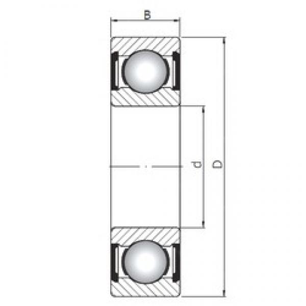 ISO 16008 ZZ deep groove ball bearings #3 image