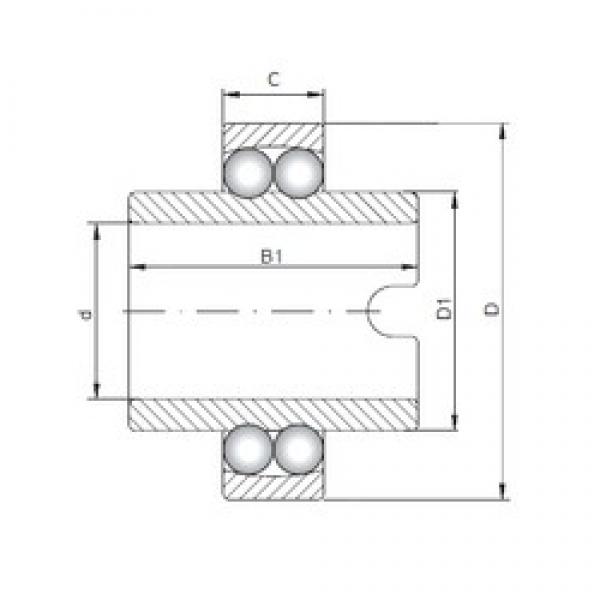 ISO 11204 self aligning ball bearings #3 image