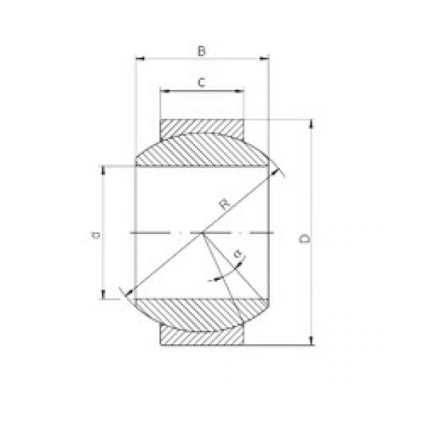 ISO GE120FO-2RS plain bearings #3 image