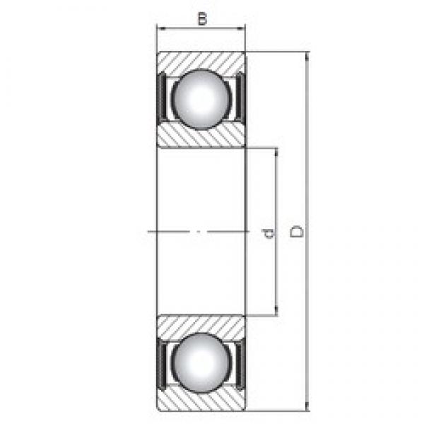 ISO 6003-2RS deep groove ball bearings #3 image