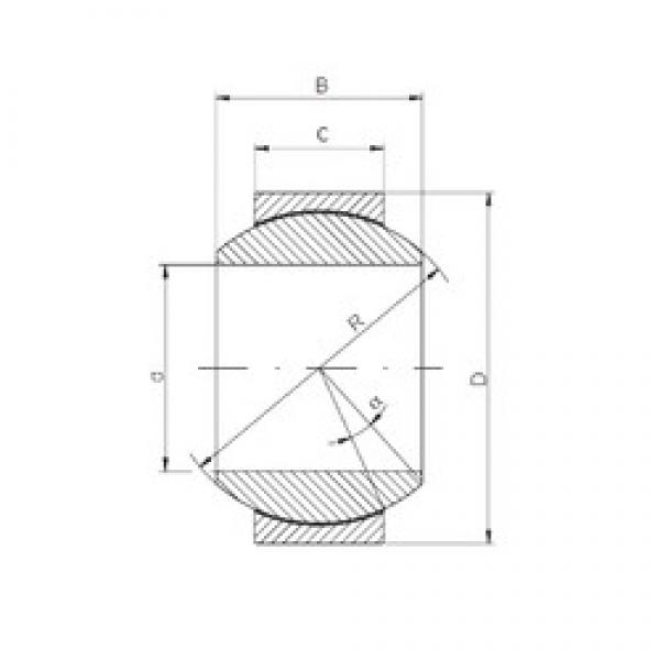 ISO GE 160 HCR-2RS plain bearings #3 image