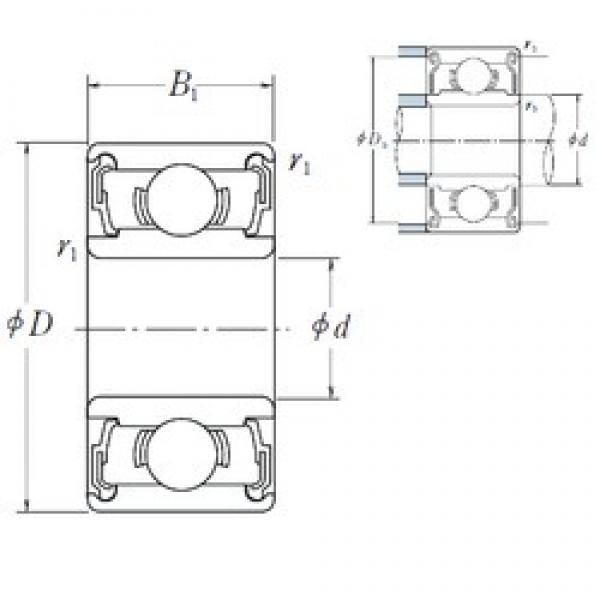 ISO 605-2RS deep groove ball bearings #3 image