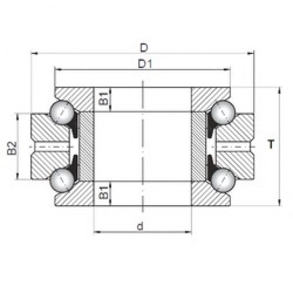 ISO 234424 thrust ball bearings #3 image