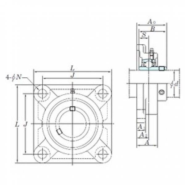 KOYO UCFX09 bearing units #2 image