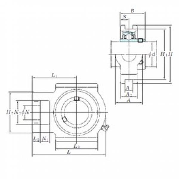 KOYO UCTX17-55E bearing units #2 image