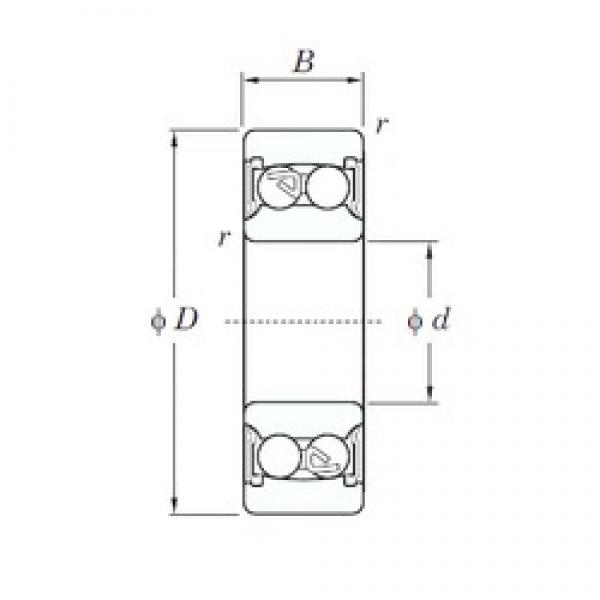 KOYO 2311-2RS self aligning ball bearings #2 image