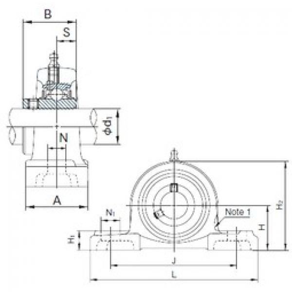 NACHI UCP307 bearing units #3 image