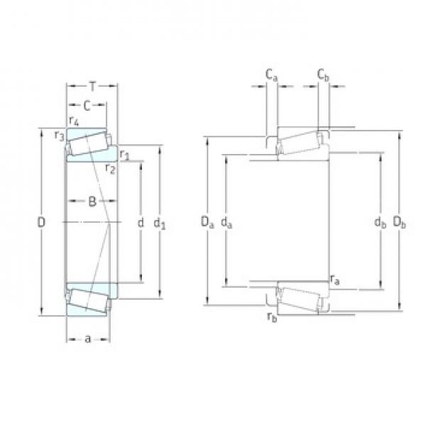 SKF 30311J2/Q tapered roller bearings #2 image