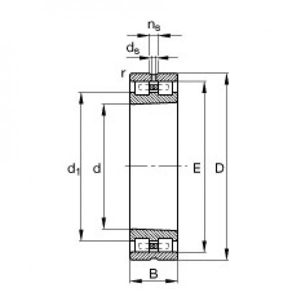 FAG NN30/500-AS-K-M-SP cylindrical roller bearings #2 image