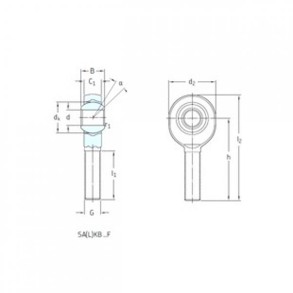 SKF SALKB14F plain bearings #2 image